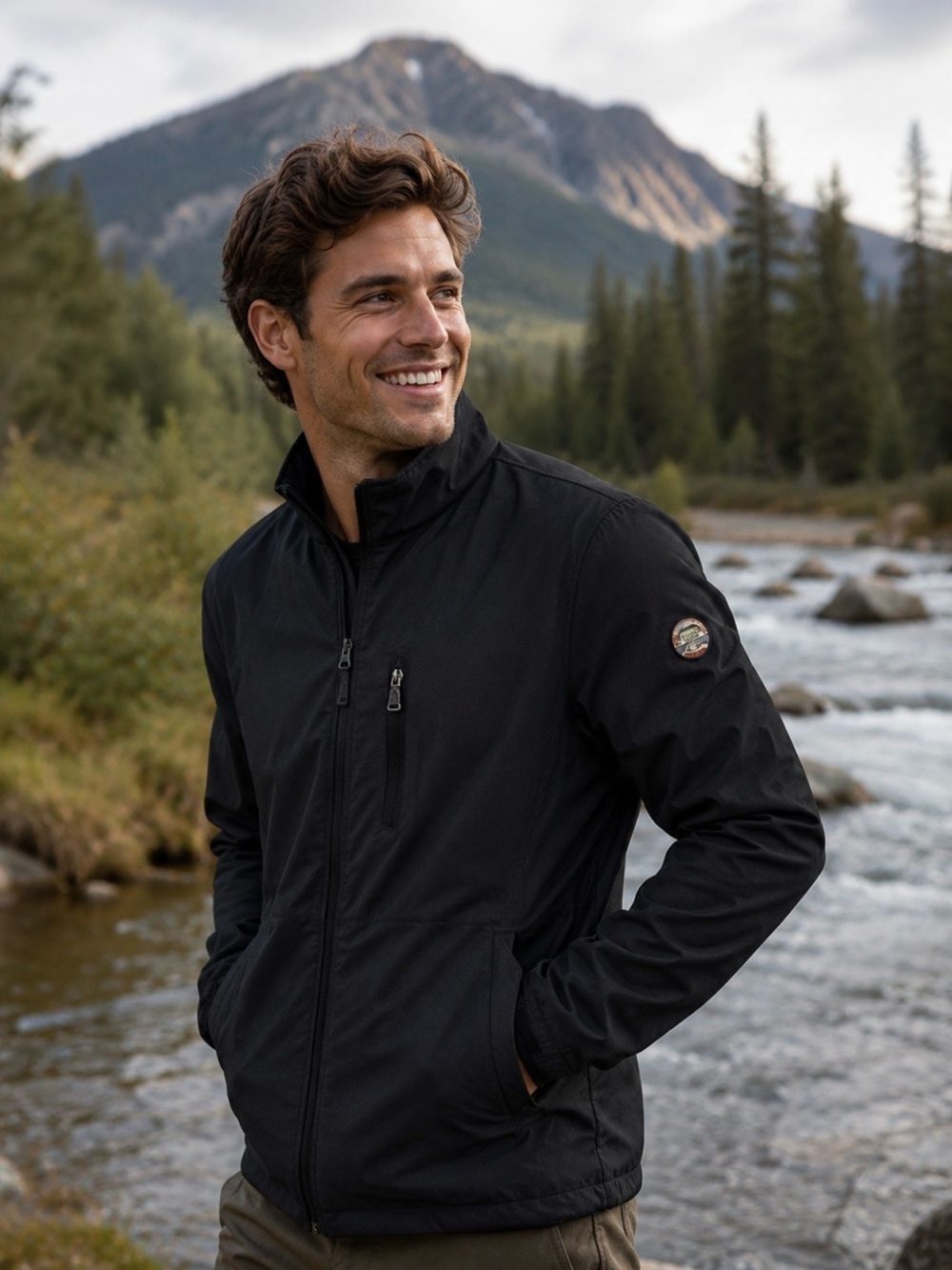 Pendleton National Park Softshell Jacket - Men's Gray, Size Small